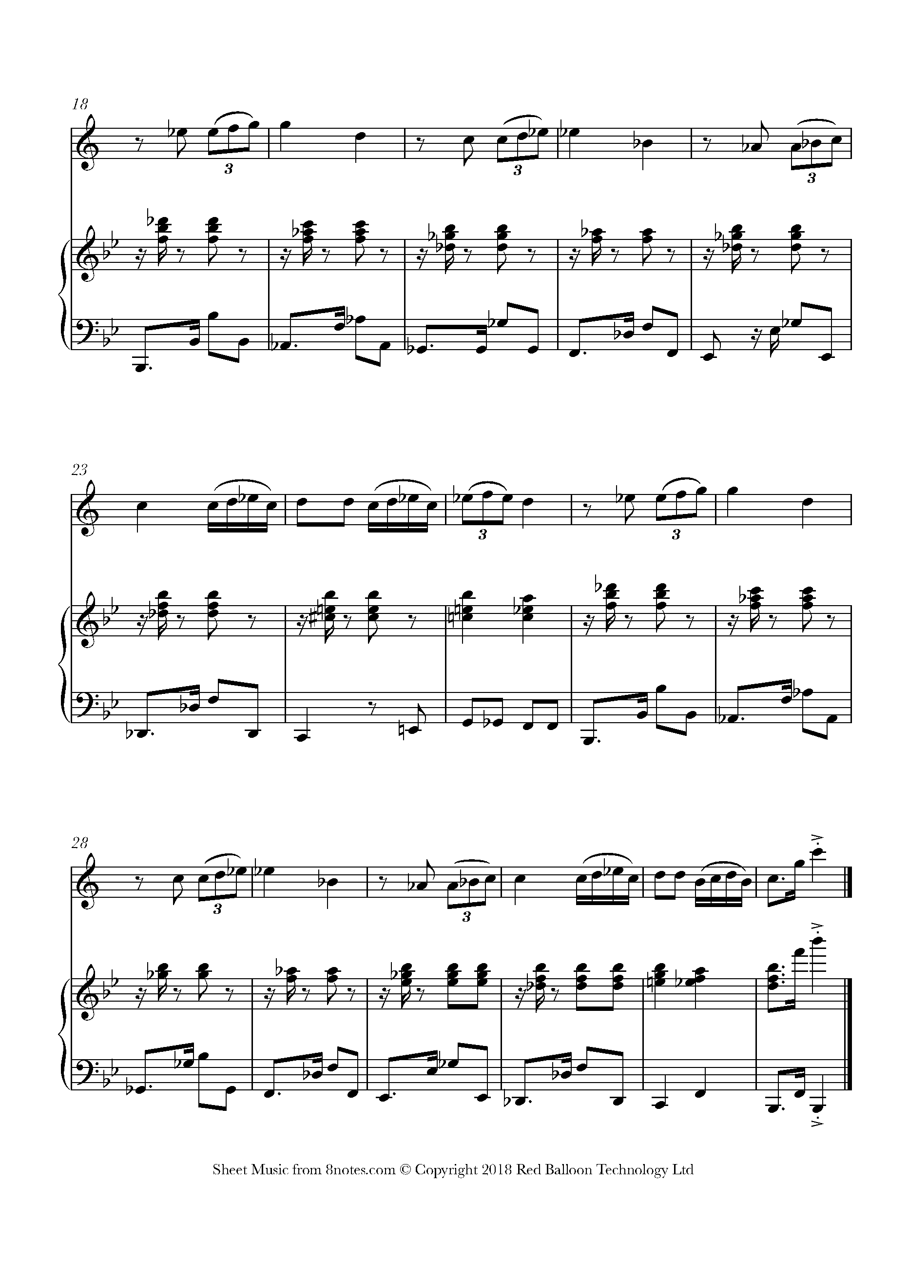 Carlos Gardel - Por Una Cabeza Sheet music for Tenor Saxophone - 8notes.com