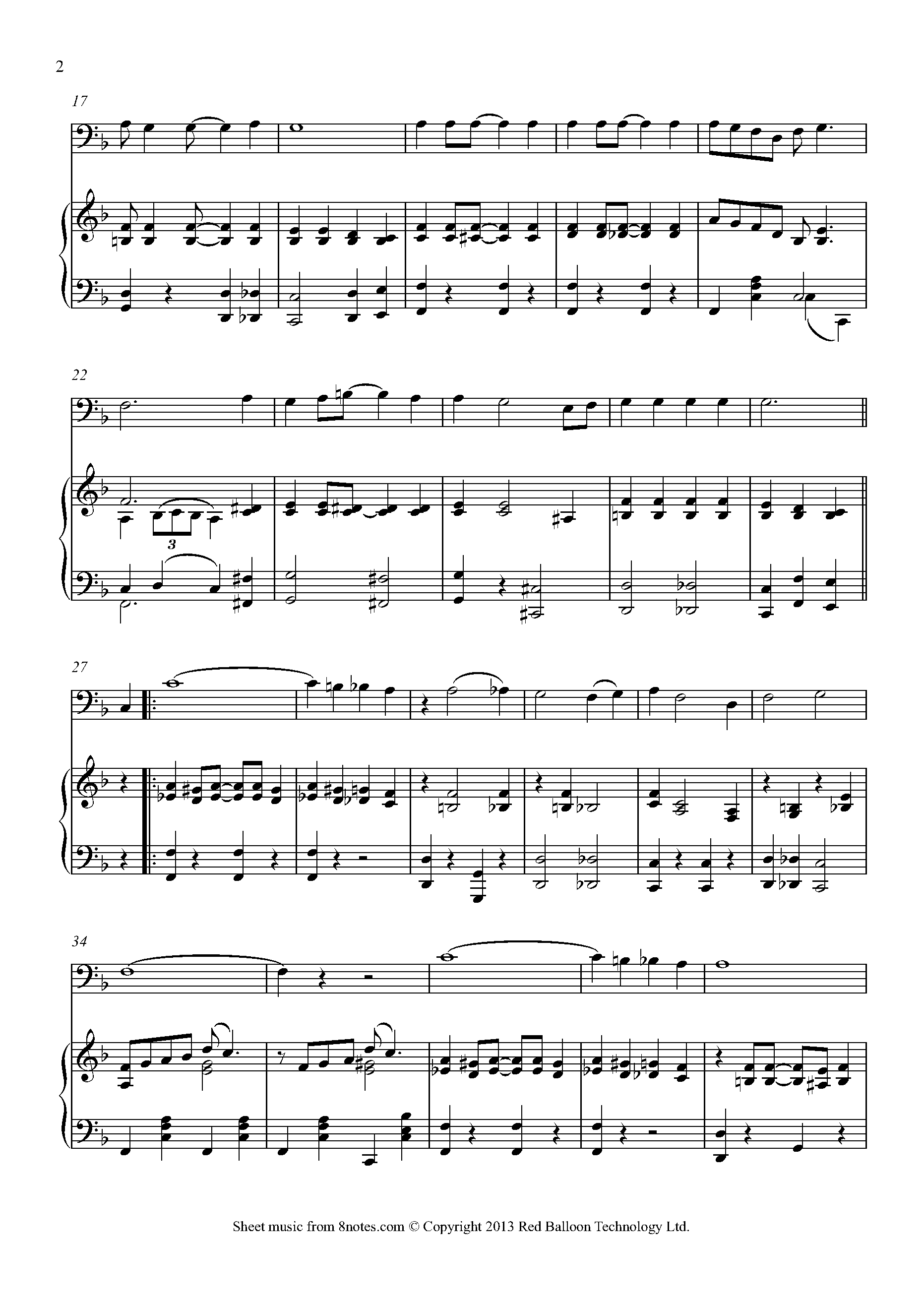 Spencer Williams - I ain't got nobody Sheet music for Trombone - 8notes.com