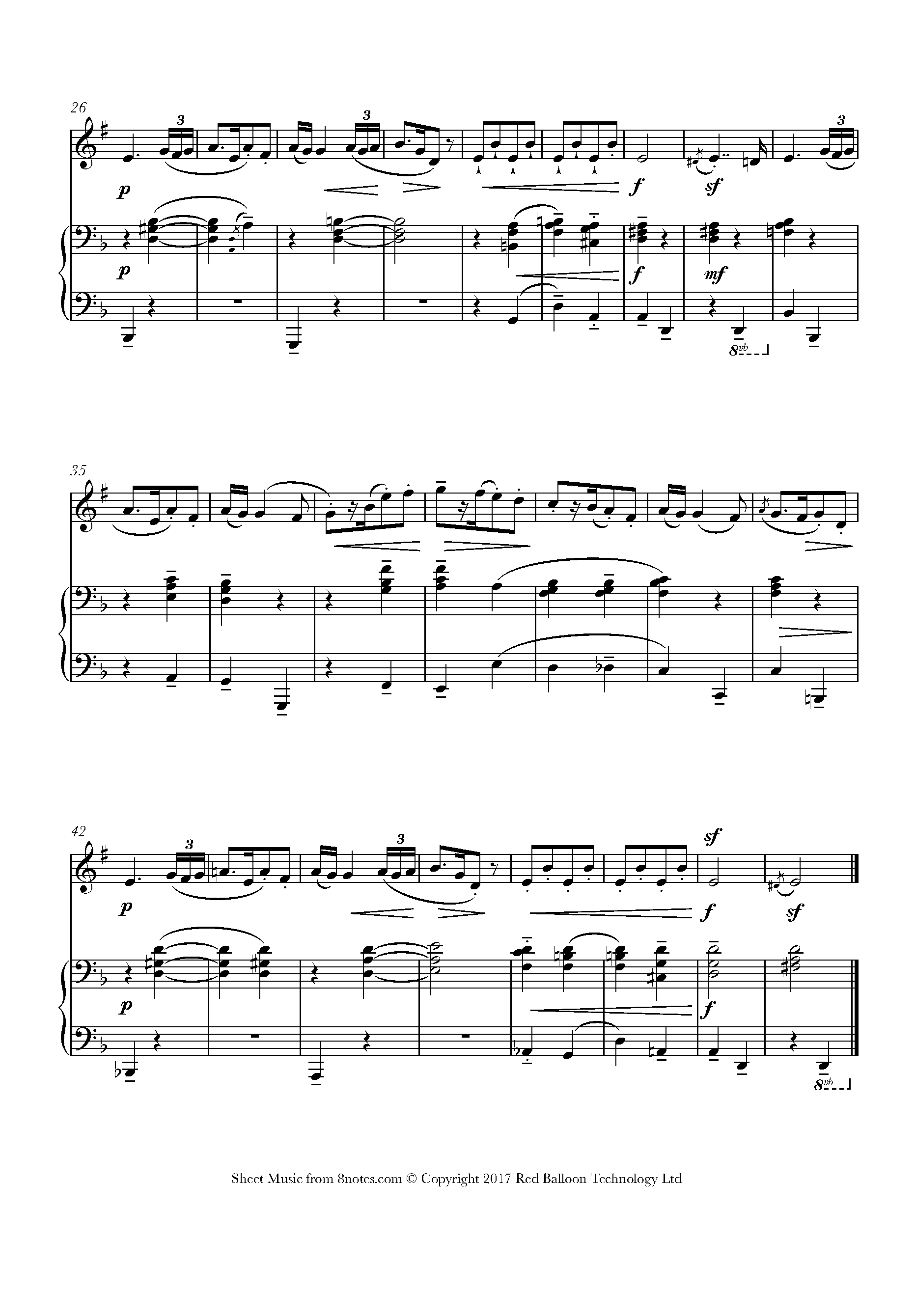 ﻿Bartók - Romanian Folk Dance No.1 Sheet Music For Trumpet - 8notes.com