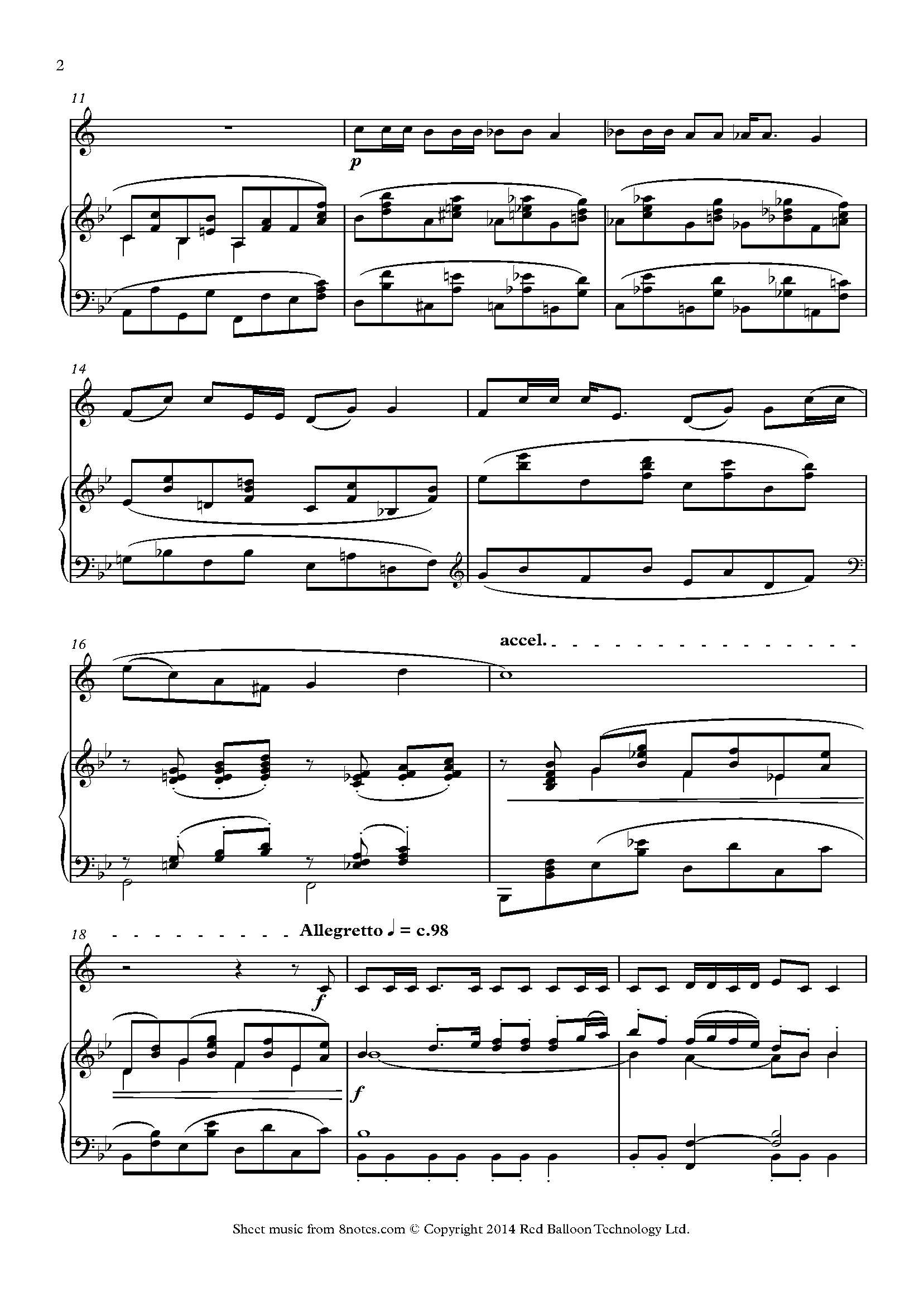 Katie Moss - The Floral Dance Sheet music for Trumpet - 8notes.com