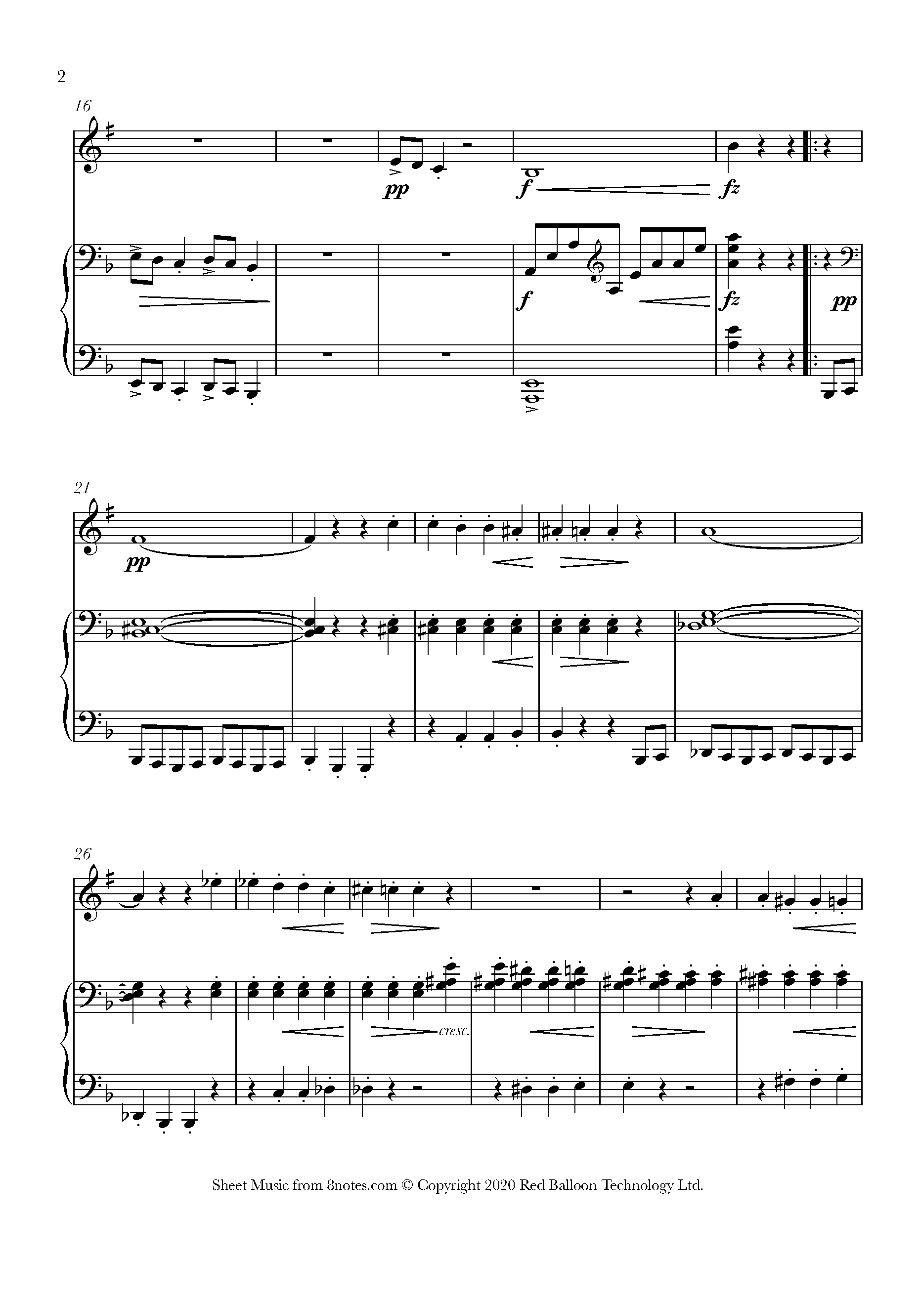 Grieg - Lyric Suite, Op. 71, No. 3, Puck Sheet music for Trumpet ...