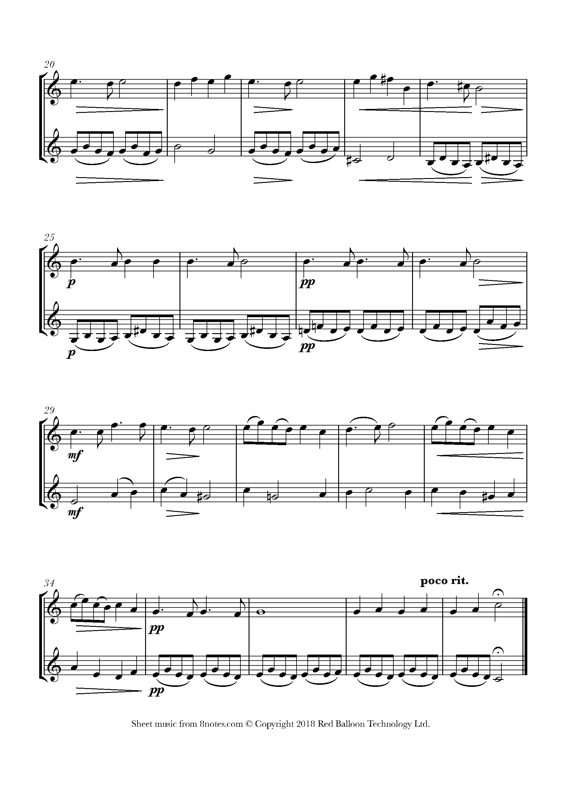 ﻿Fauré - Pie Jesu Sheet music for Trumpet Duet - 8notes.com