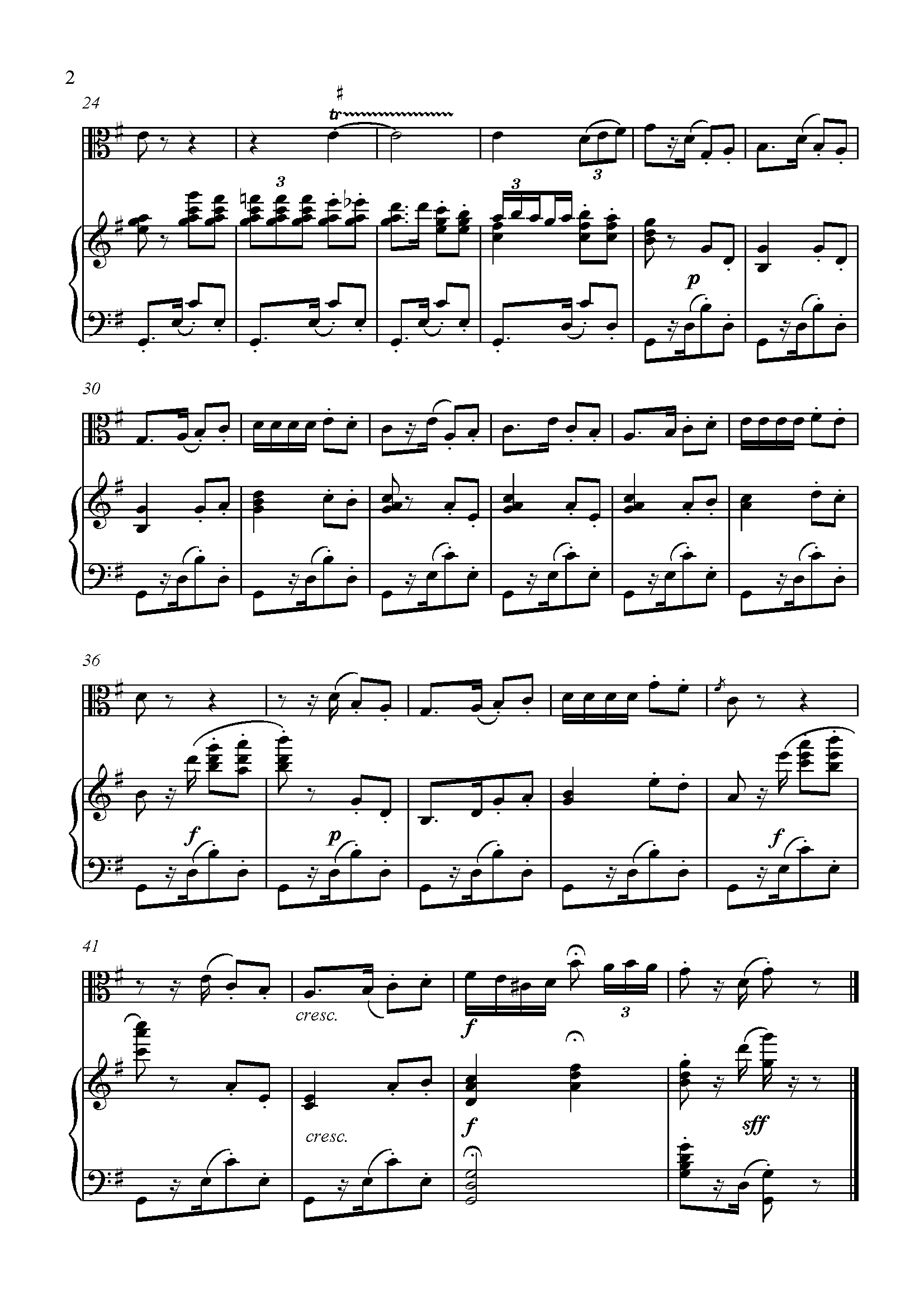 Bizet - Habanera from Carmen Sheet music for Viola - 8notes.com