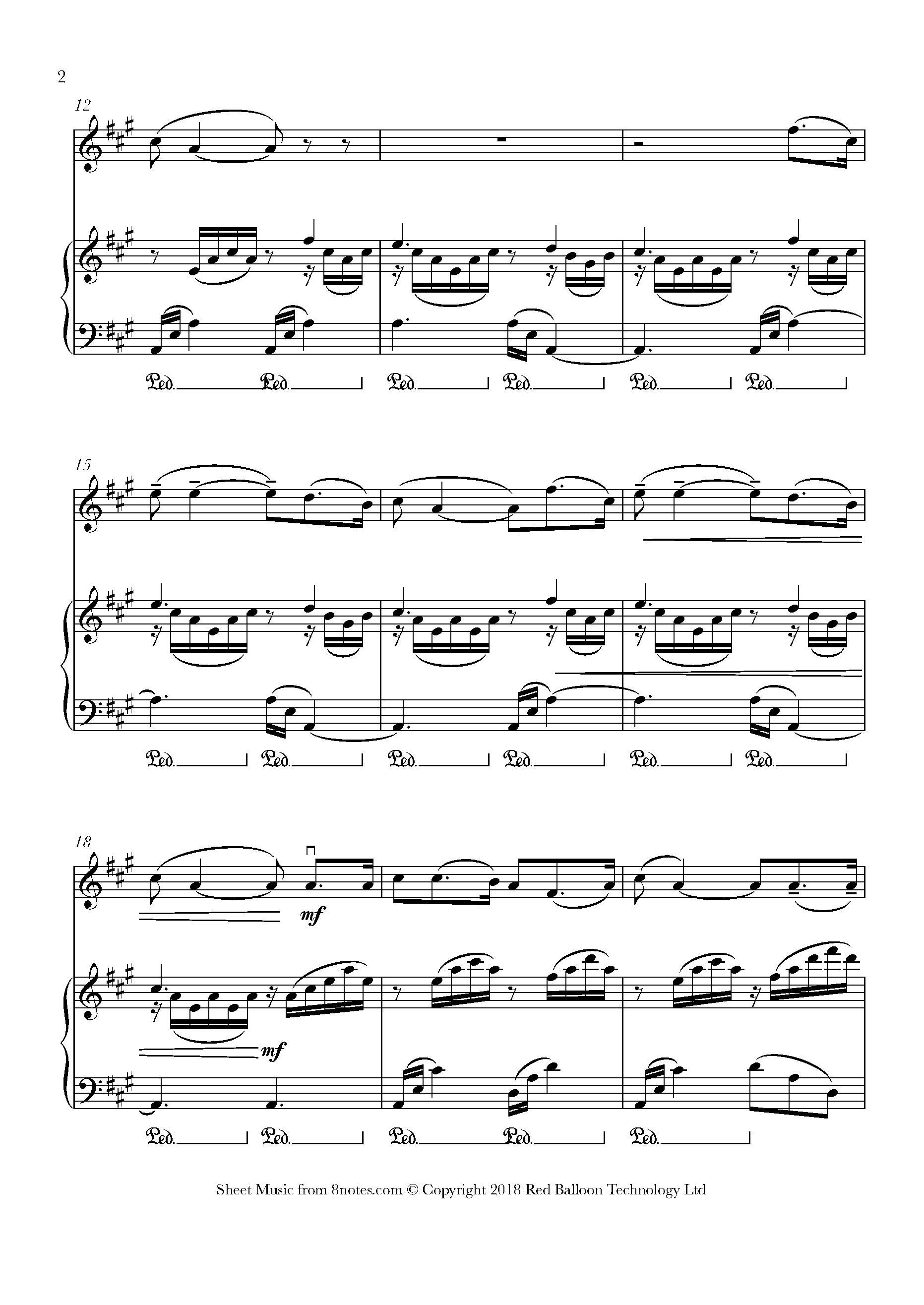 Abiyoyo (South African Lullaby) Sheet music for Violin - 8notes.com