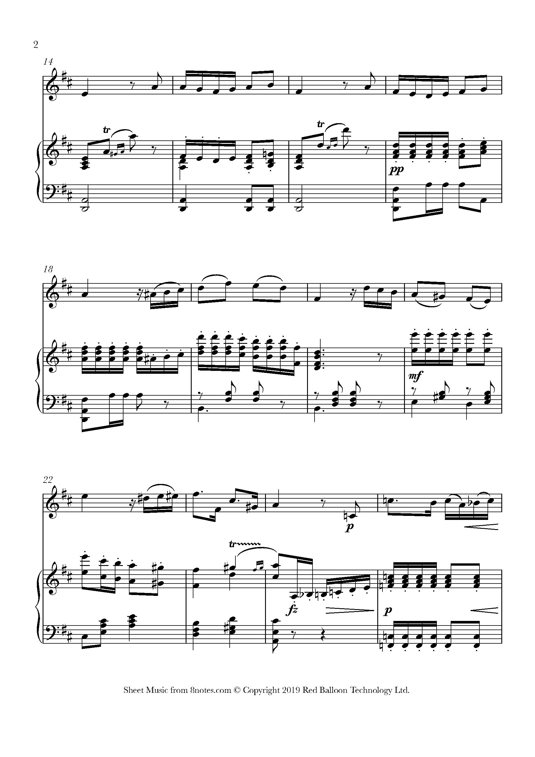 ﻿Lehár - Auftrittslied from The Merry Widow Sheet music for Violin ...