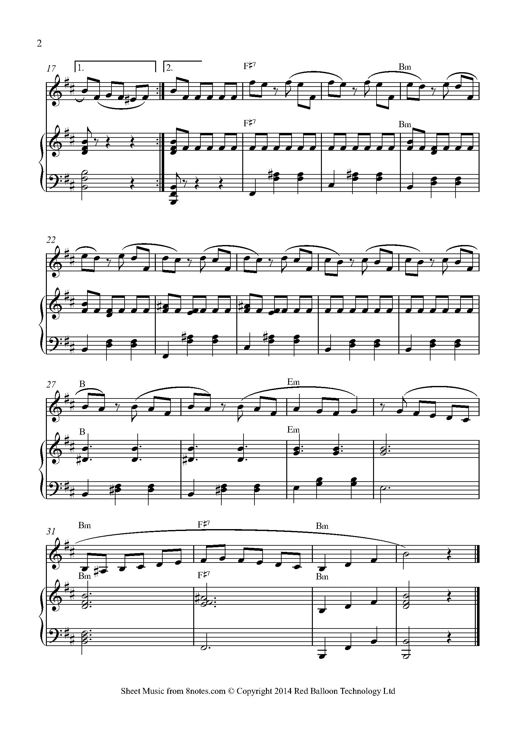 La Partida (Venezuela Waltz) Sheet music for Violin - 8notes.com