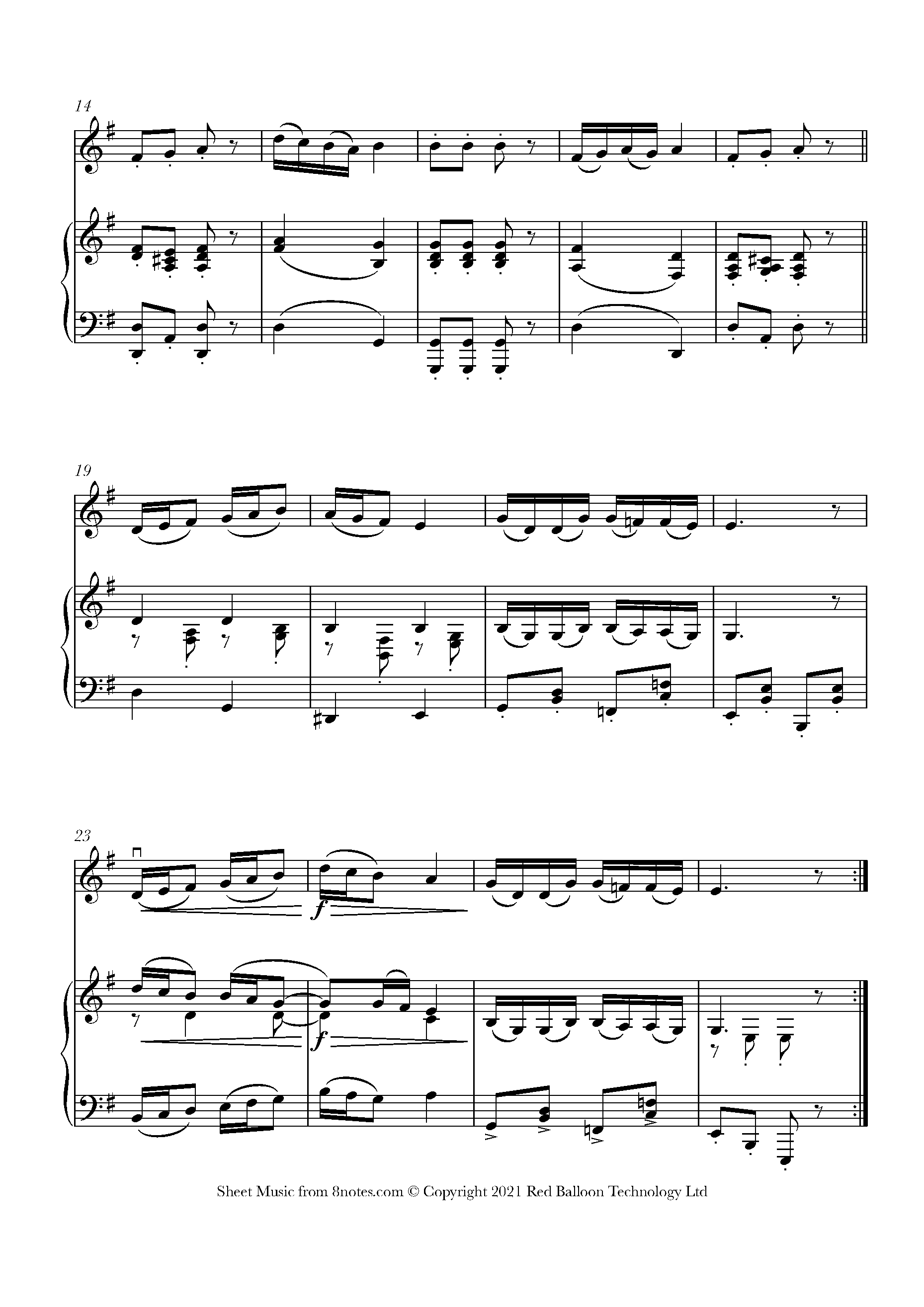 Patch Tanz (Klezmer) Sheet music for Violin - 8notes.com