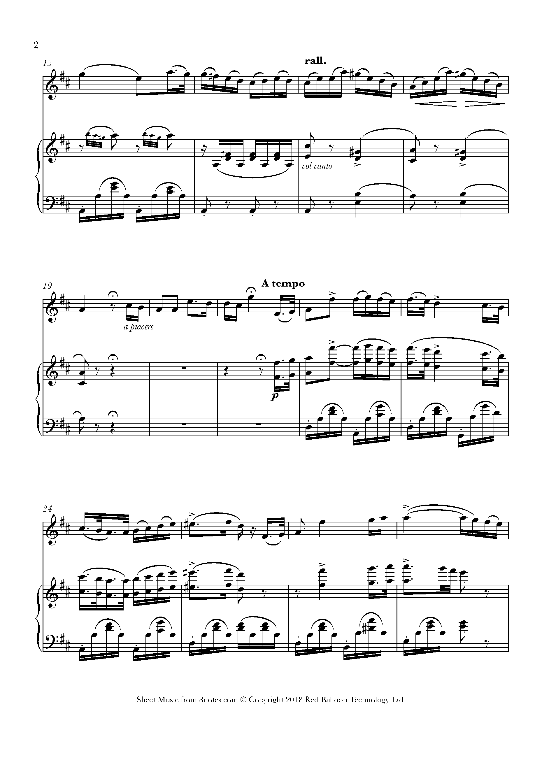 Donizetti - ﻿Quanto è bella from L'Elisir d'amore Sheet music for ...