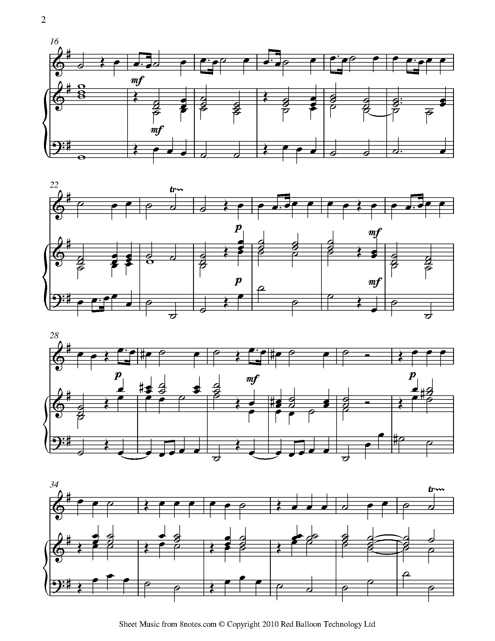 John Stanley - Voluntary Sheet music for Violin - 8notes.com