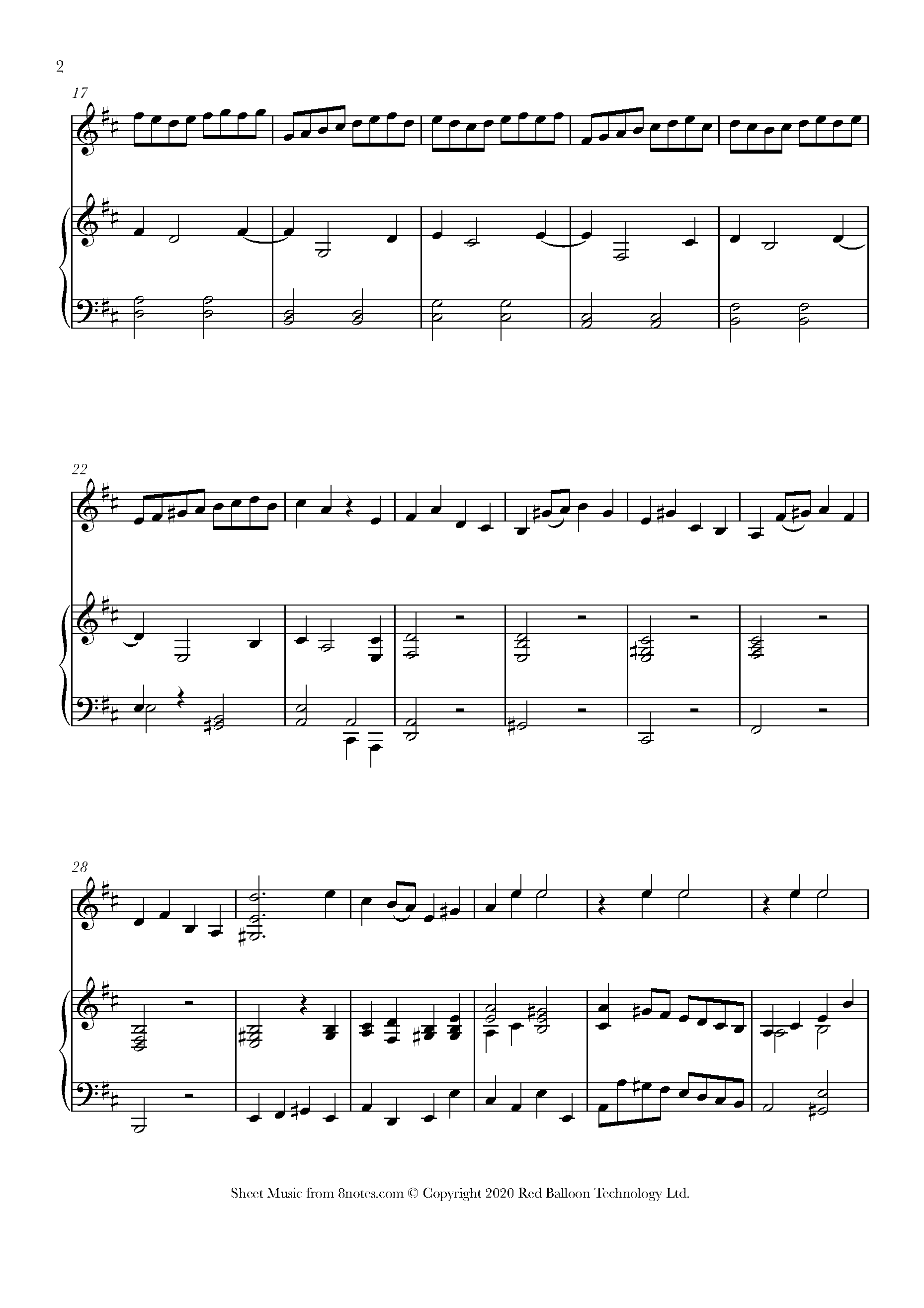 Telemann - Viola Concerto 4th Movement, TWV 51 Sheet music for Violin ...