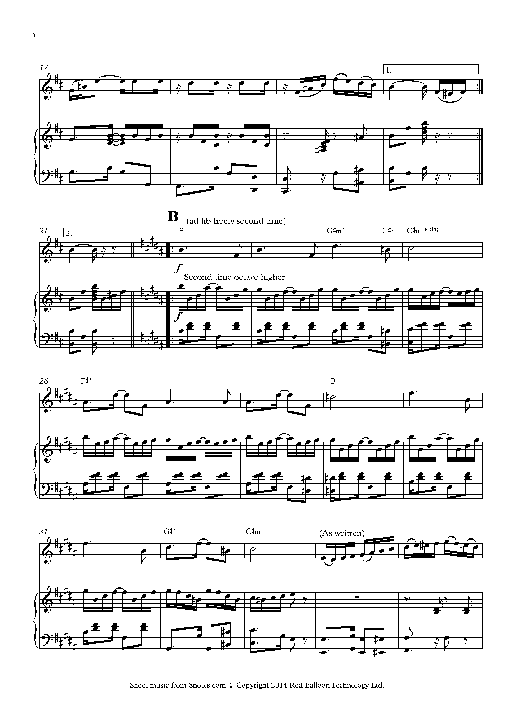 Zequinha Abreu - Tico-Tico No Fuba Sheet Music For Violin - 8notes.com