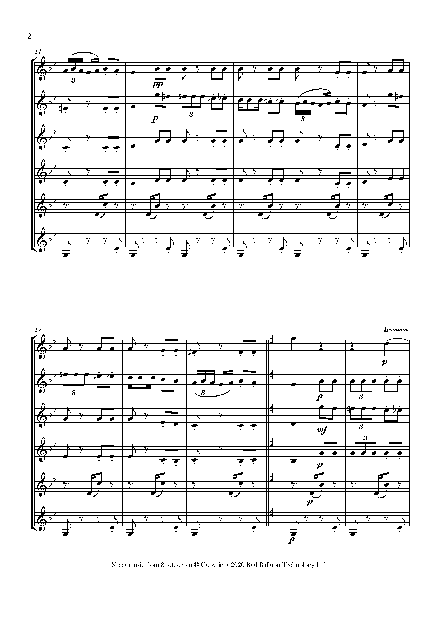 Bizet - Habenera from Carmen Sheet music for Violin Ensemble - 8notes.com