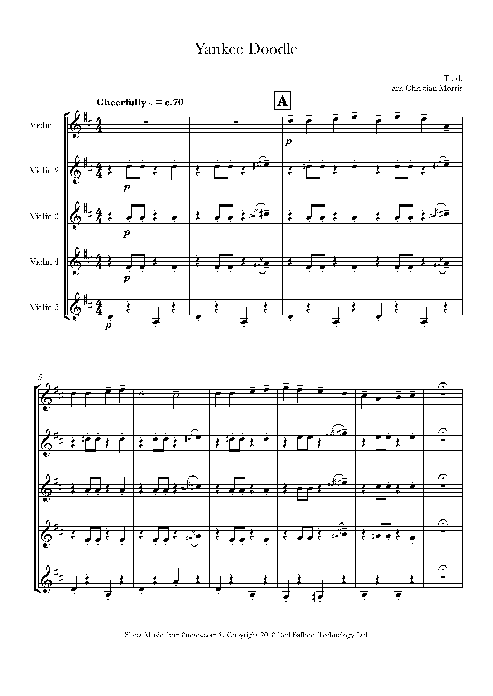 yankee-doodle-sheet-music-for-violin-ensemble-8notes