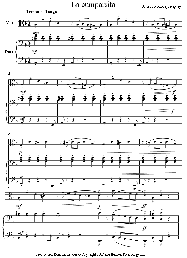 Ноты танго для аккордеона. Танго Кумпарсита Ноты для баяна. Танго Кумпарсита Ноты. Кумпарсита Родригес. Аргентинское танго Ноты для фортепиано.